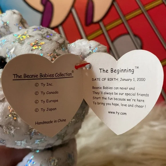 Vintage TY The Beginning Beanie Baby - Picture 2 of 4